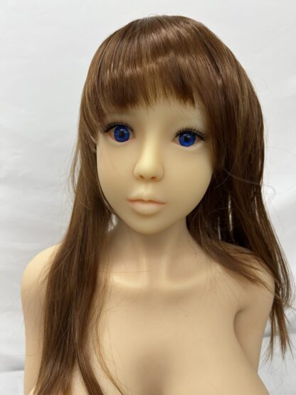 【中古】AXBDOLL TPE製 約145cm バスト大 ホワイト肌 #56ヘッド ホール一体型 ゼリー胸 DF4875