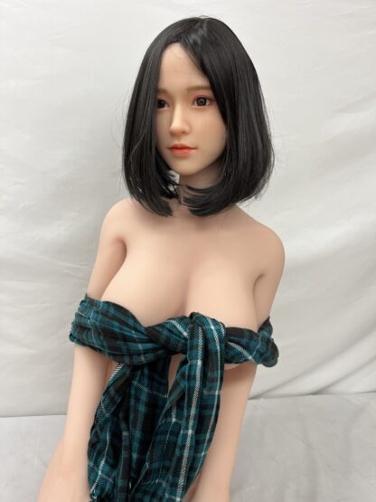 【中古美品】RealGirl #C4シリコンヘッド + TPEボディ Eカップ 約158cm ゼリー胸 DF4936