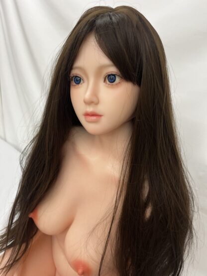 【中古美品】Irontechdoll フルシリコン製 約148cm xiayng 軟性シリコンヘッド ホール一体型 ゼリー胸 DF5016 - 画像 (3)