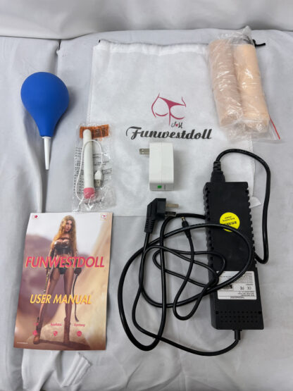 【中古】Funwestdoll TPE製 約152cm Amy #041ヘッド リアルメイク ヒート機能付き DF5069 - 画像 (21)