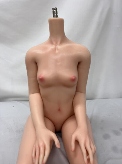 【中古】色気美人 IROKEBIJIN フルシリコン製 約95cm Bカップ Abbyヘッド植毛 ホワイト肌 ハードハンド・フット DF5087 - 画像 (5)