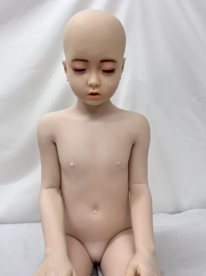 【中古】CATDOLL TPE製 約108cm BQ 超リアルメイク つむり目 ホール一体型 DF5098 - 画像 (4)