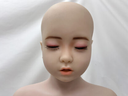 【中古】CATDOLL TPE製 約108cm BQ 超リアルメイク つむり目 ホール一体型 DF5098 - 画像 (5)