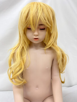 【中古】CATDOLL TPE製 約108cm BQ 超リアルメイク つむり目 ホール一体型 DF5098