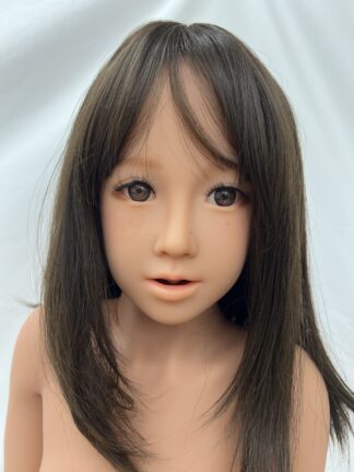 【中古】Momodoll TPE製 約132cm 小麦肌 Aカップ 楓ヘッド 口可動 EVO骨格 DF5099
