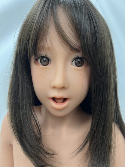 【中古】Momodoll TPE製 約132cm 小麦肌 Aカップ 楓ヘッド 口可動 EVO骨格 DF5099 - 画像 (3)