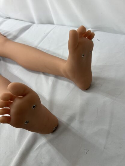 【中古】Momodoll TPE製 約132cm 小麦肌 Aカップ 楓ヘッド 口可動 EVO骨格 DF5099 - 画像 (12)