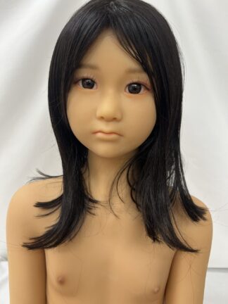 【中古】AXBDOLL TPE製 約136cm Aカップ 小麦肌 EVO骨格 ホール一体型 普通胸 DF5095