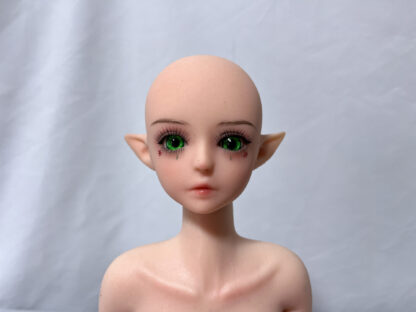 【中古】SYDOLL フルシリコン製 約60cm エルフ 美音ヘッド 小型ドール DF5170 - 画像 (4)