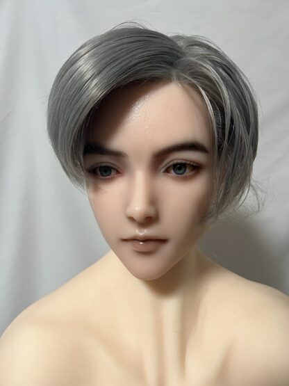 【中古美品】Qitadoll　硬質シリコンヘッド植毛+TPEボディ　男性型ドール　振動陰茎　動作確認済み　約165cm　DF5150 - 画像 (2)