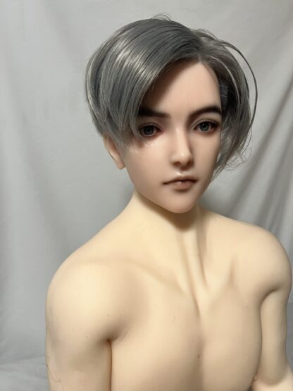 【中古美品】Qitadoll　硬質シリコンヘッド植毛+TPEボディ　男性型ドール　振動陰茎　動作確認済み　約165cm　DF5150 - 画像 (3)