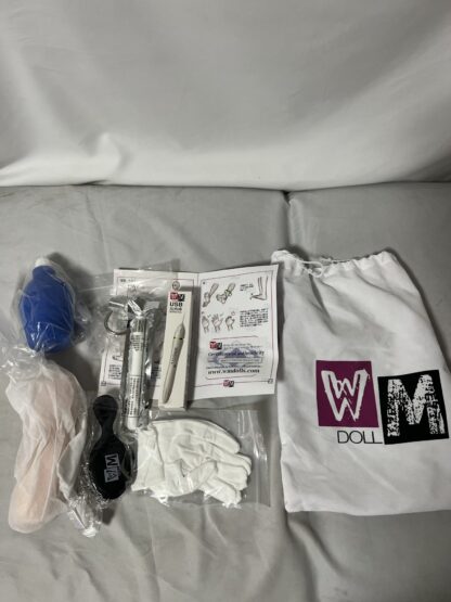 【中古美品】 WMDOLL　＃85　S-TPE　Bカップ　ホール脱着式　未使用ホール付き　ヒート機能　リアルメイク　ROS　指骨格　自立加工有　約145cm　DF5167 - 画像 (19)