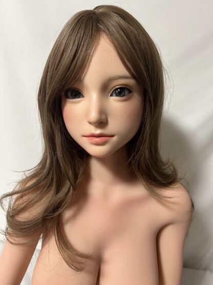 【中古】DollSenior　萌音軟性シリコンヘッド+TPEボディ　口可動有　Cカップ　ホール一体型　ゼリー胸　約148cm　DF5166 - 画像 (2)