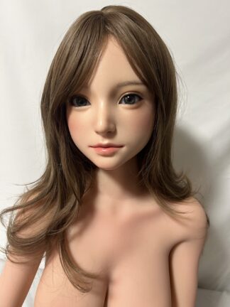 【中古】DollSenior　萌音軟性シリコンヘッド+TPEボディ　口可動有　Cカップ　ホール一体型　ゼリー胸　約148cm　DF5166