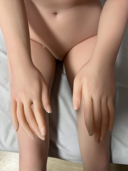 【中古】DollSenior　萌音軟性シリコンヘッド+TPEボディ　口可動有　Cカップ　ホール一体型　ゼリー胸　約148cm　DF5166 - 画像 (5)