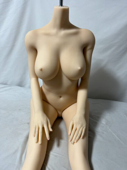【中古】FUDOLL シリコン製ヘッド + TPE製ボディ 約160cm ホール未使用 一体型 ゼリー胸 指関節あり DF5187 - 画像 (8)