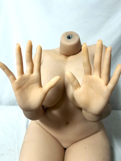 【中古】JYDOLL　TPEボディのみ　爆乳　ホール一体型　自立加工有　中空胸　約140cm　DF5175 - 画像 (3)