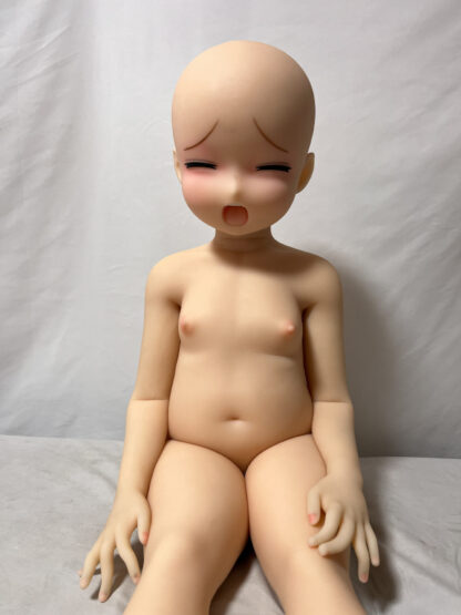 【中古】色気美人 TPE製 約110cm Hinaヘッド つむり目 ホール脱着式 オーラル可 DF5231 - 画像 (4)