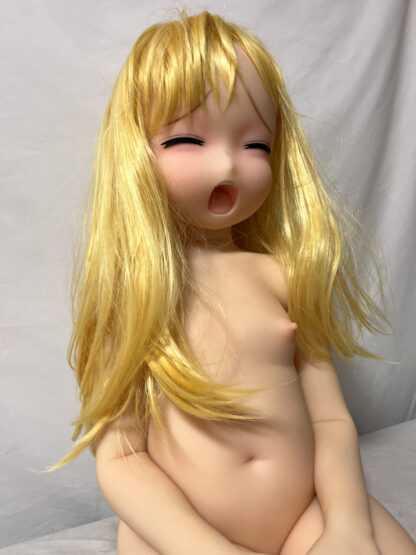 【中古】色気美人 TPE製 約110cm Hinaヘッド つむり目 ホール脱着式 オーラル可 DF5231 - 画像 (2)