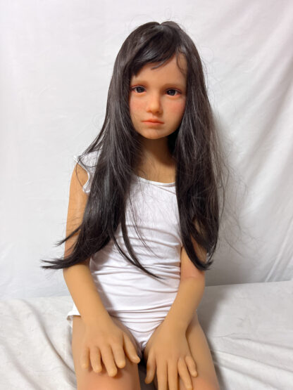 【中古】CATDOLL TPE製 約123cm Asian tone 超リアルメイク Sashaヘッド 指関節あり ホール一体型 DF5237 - 画像 (2)