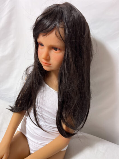 【中古】CATDOLL TPE製 約123cm Asian tone 超リアルメイク Sashaヘッド 指関節あり ホール一体型 DF5237 - 画像 (3)