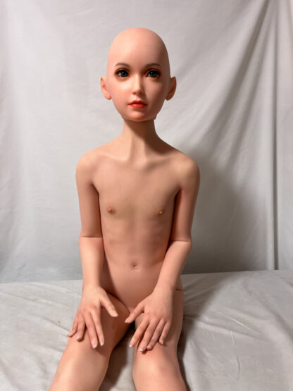 【中古】WAXDOLL フルシリコン製 約142cm #2ヘッド 指関節あり ホール一体型 DF5234 - 画像 (4)