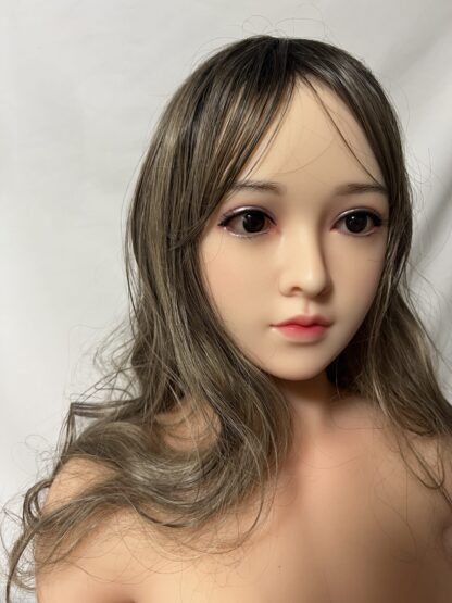 【中古美品】Realgirl　シリコンヘッド+TPEボディ　指骨格　ホール一体型　中空胸　自立加工有　約158cm　DF5217 - 画像 (3)