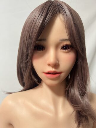 【中古超美品】MLW　美亜軟性シリコンヘッド　口可動有　舌付　ホール一体型　Bカップ　超リアルメイク　指骨格-　ゼリー胸　自立加工有　フルシリコン　約148cm　DF5247