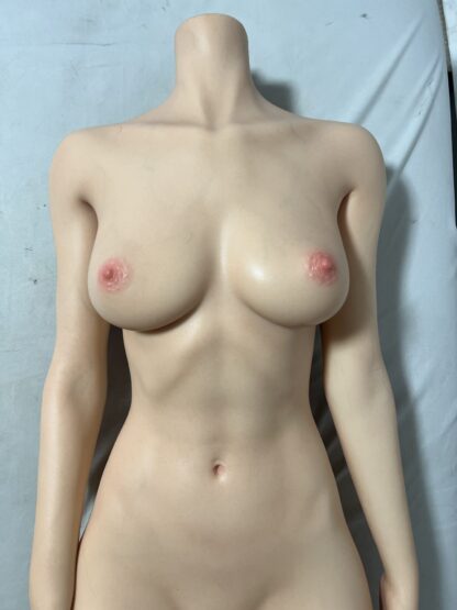 【中古超美品】MLW　美亜軟性シリコンヘッド　口可動有　舌付　ホール一体型　Bカップ　超リアルメイク　指骨格-　ゼリー胸　自立加工有　フルシリコン　約148cm　DF5247 - 画像 (9)