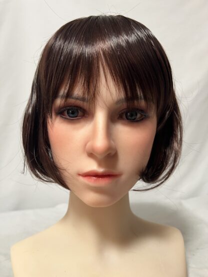 【中古超美品】Irontechdoll 　シリコンヘッド単品　＃S38　眉毛まつ毛植毛　IT001 - 画像 (2)