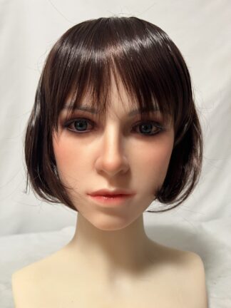 【中古超美品】Irontechdoll 　シリコンヘッド単品　＃S38　眉毛まつ毛植毛　IT001