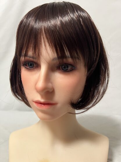 【中古超美品】Irontechdoll 　シリコンヘッド単品　＃S38　眉毛まつ毛植毛　IT001 - 画像 (3)