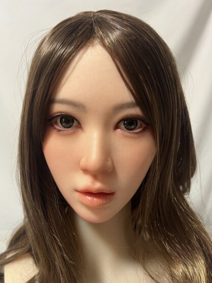【中古超美品】Reallady　軟質シリコンヘッド　＃T6　口可動有　眉毛まつ毛植毛　DF5286 - 画像 (3)