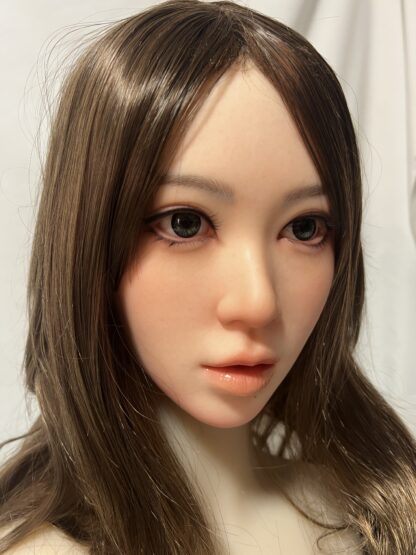 【中古超美品】Reallady　軟質シリコンヘッド　＃T6　口可動有　眉毛まつ毛植毛　DF5286 - 画像 (5)