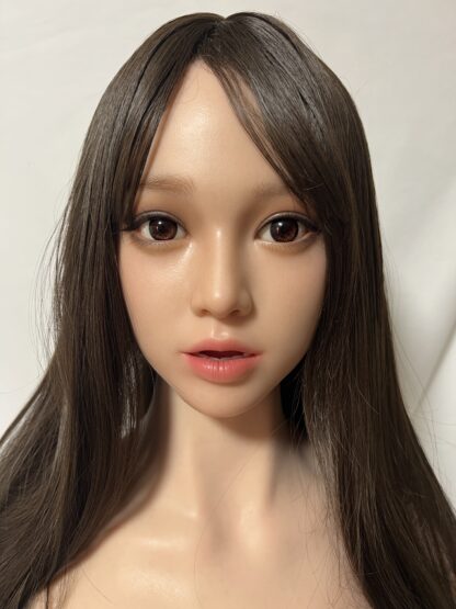【中古超美品】DollSenior　美空ヘッド　フルシリコン　口可動有　Fカップ　お尻柔らか　指骨格　ホール脱着式　ゼリー胸　自立加工有　約160cm　DF5302 - 画像 (3)