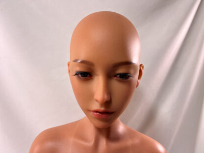 【中古・未使用】AXBDOLL フルシリコン製 約140cm 小麦肌 ホール未使用 ホール一体型 ゼリー胸 DF5318 - 画像 (5)