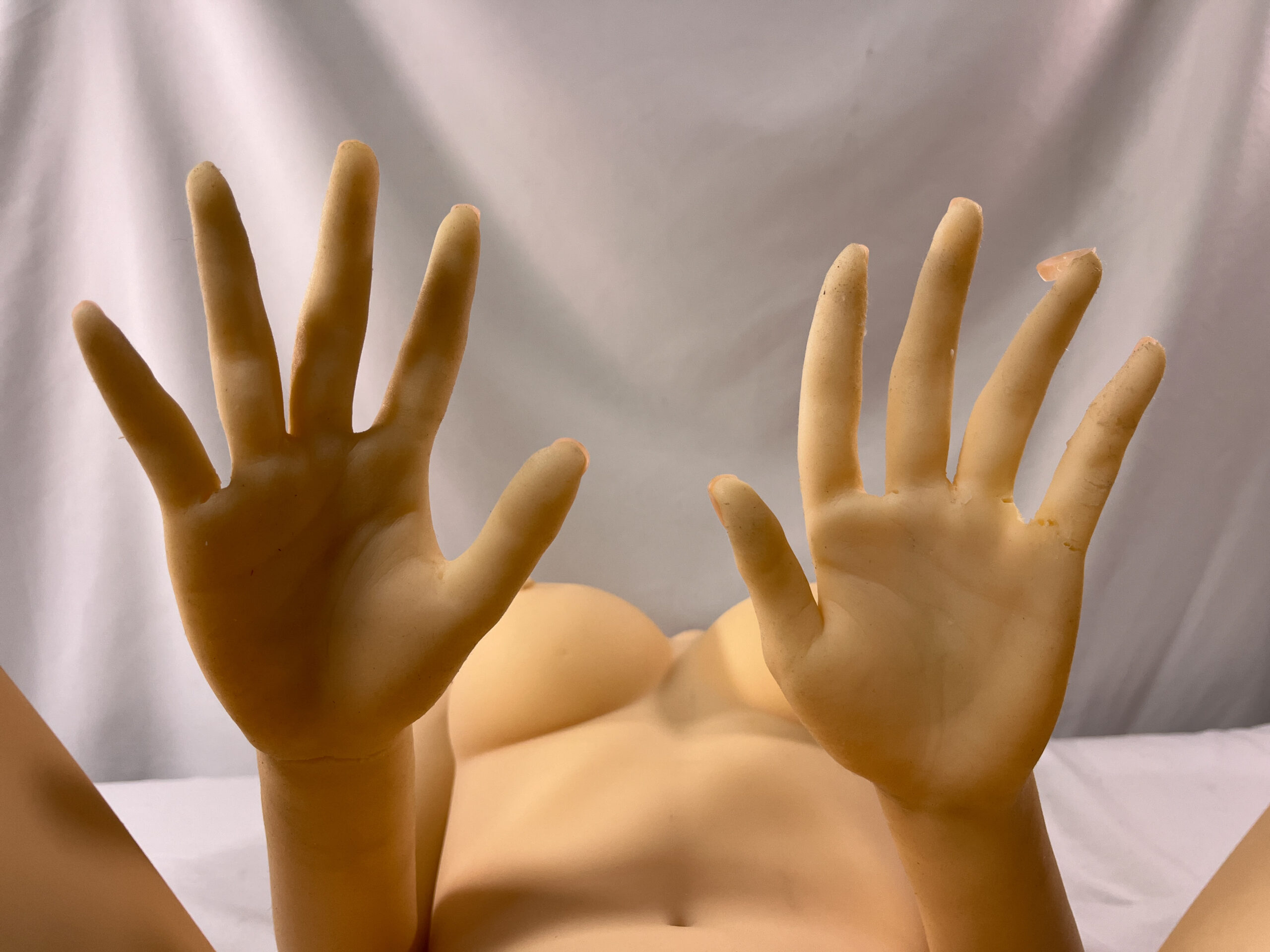 【中古ジャンク品】TPE製 ボディ単品のみ 約145cm ホール一体型 中空胸 DF5348 - 画像 (11)