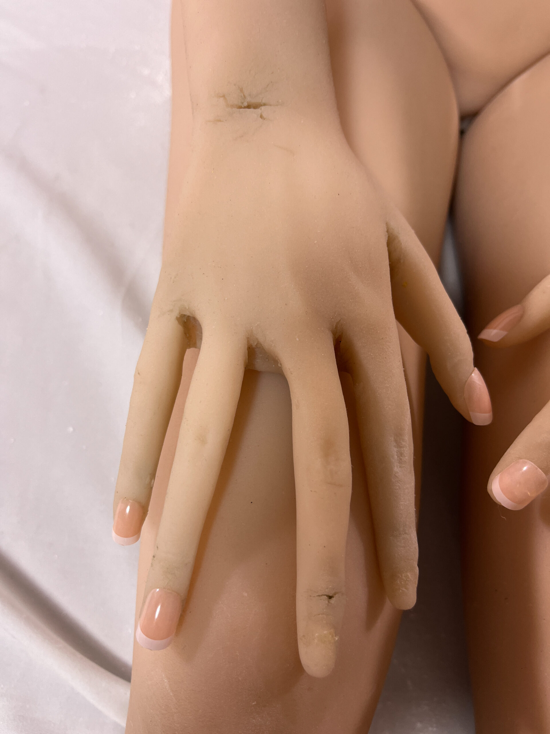 【中古ジャンク品】TPE製 ボディ単品のみ 約150cm ホール一体型 ゼリー胸 DF5349 - 画像 (18)