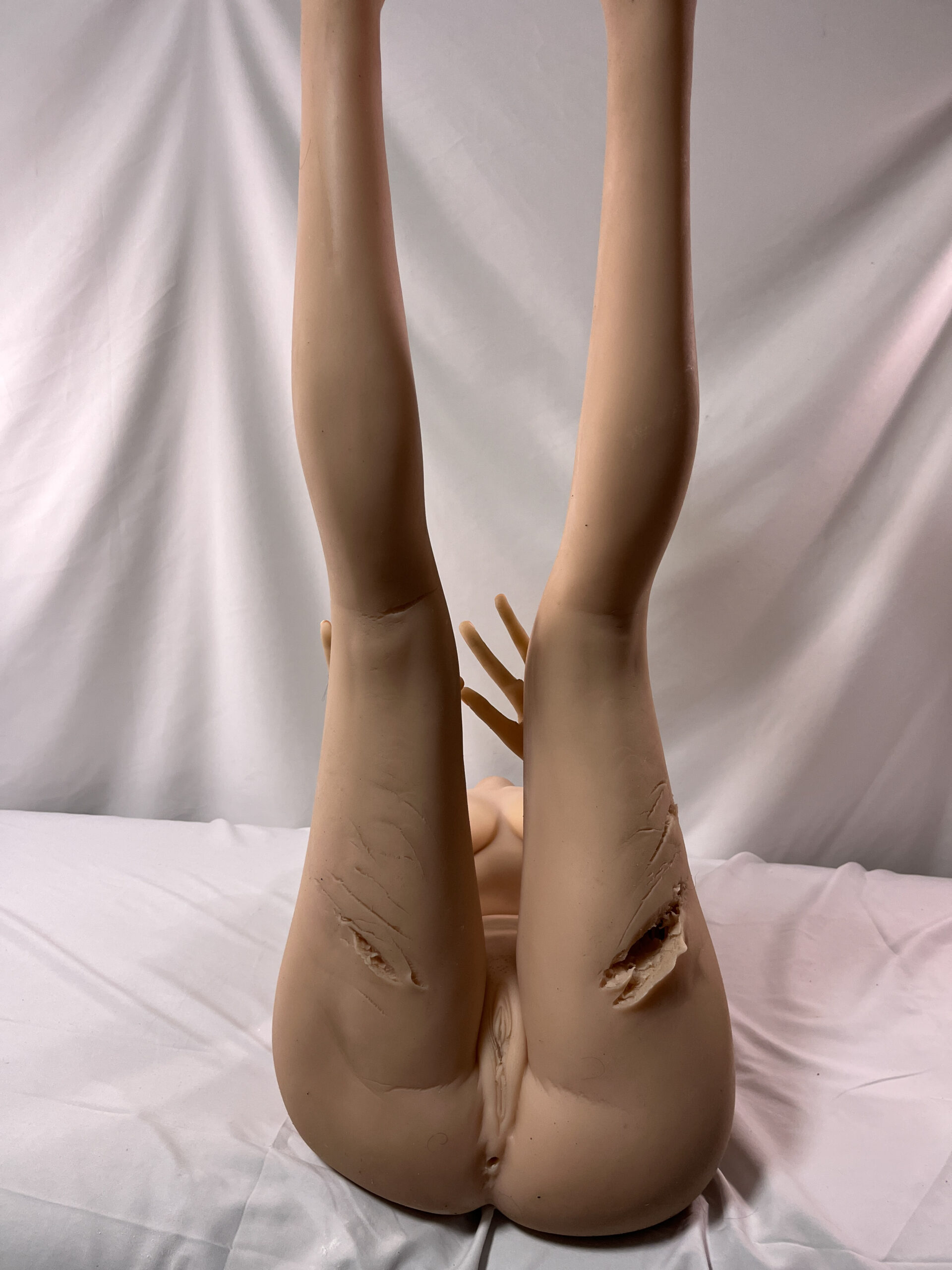 【中古ジャンク品】TPE製 ボディ単品のみ 約150cm ホール一体型 ゼリー胸 DF5349 - 画像 (15)