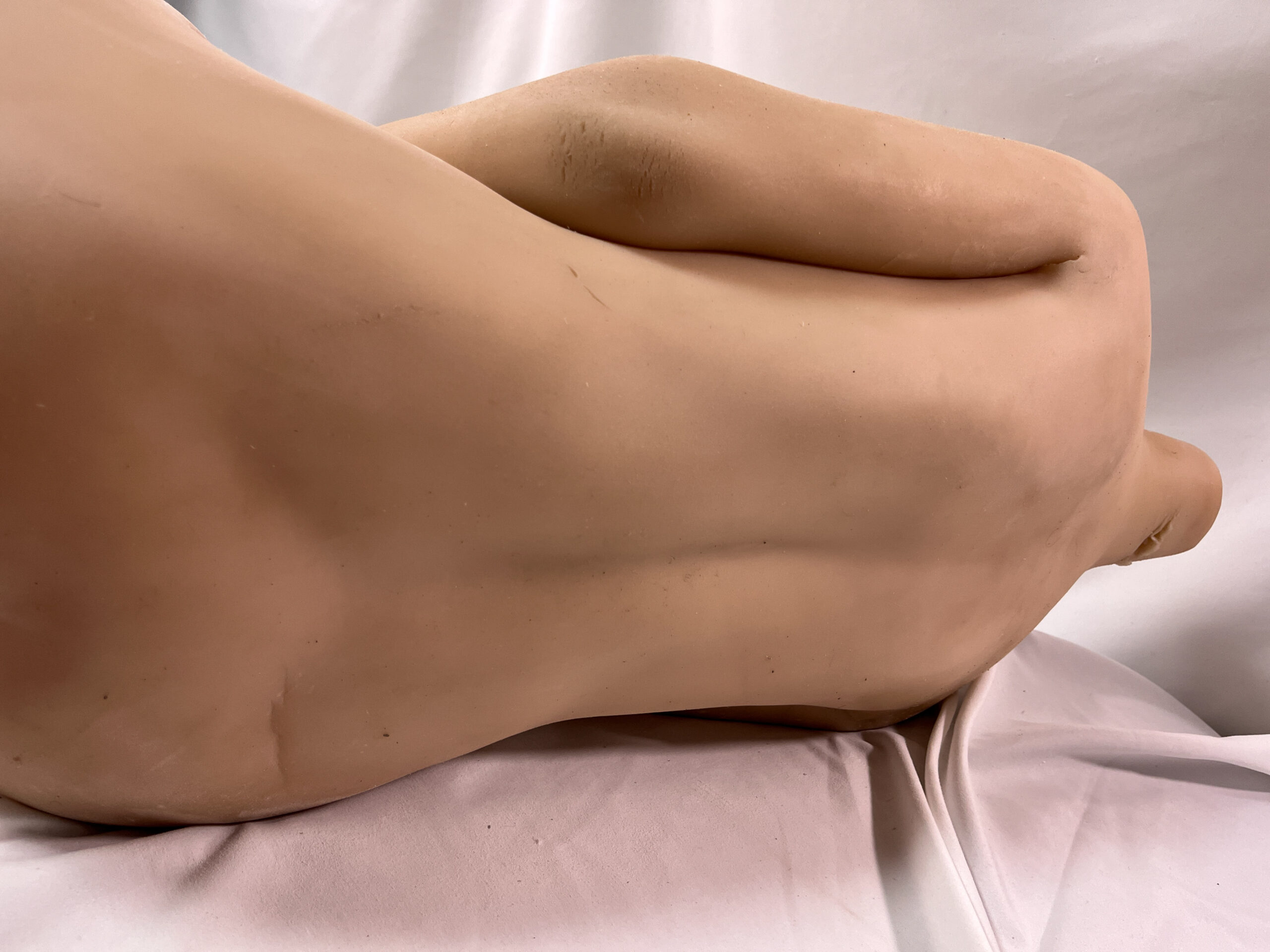 【中古ジャンク品】TPE製 ボディ単品のみ 約150cm ホール一体型 ゼリー胸 DF5349 - 画像 (6)