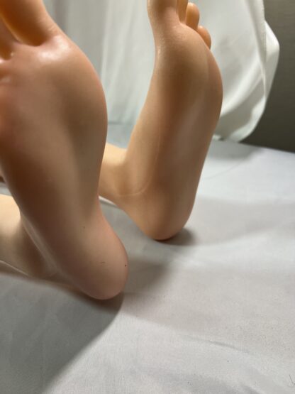 【中古・未使用品】RZRDOLL 人造人 フルシリコン製 植毛 紀香ヘッド 約170cm ハードフット ホール未使用 DFRZR-H - 画像 (13)