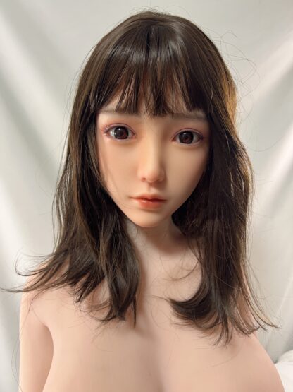 【中古】Realgirl　＃D21ヘッド　C工場製　硬質シリコンヘッド+TPEボディ　指骨格　Eカップ　ホール一体型　ゼリー胸　自立加工有　軽量化ボディ　約158cm　DF5328
