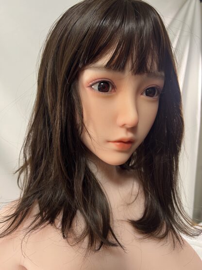 【中古】Realgirl　＃D21ヘッド　C工場製　硬質シリコンヘッド+TPEボディ　指骨格　Eカップ　ホール一体型　ゼリー胸　自立加工有　軽量化ボディ　約158cm　DF5328 - 画像 (3)