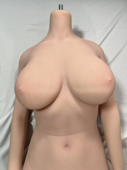 【中古】Realgirl　＃D21ヘッド　C工場製　硬質シリコンヘッド+TPEボディ　指骨格　Eカップ　ホール一体型　ゼリー胸　自立加工有　軽量化ボディ　約158cm　DF5328 - 画像 (11)