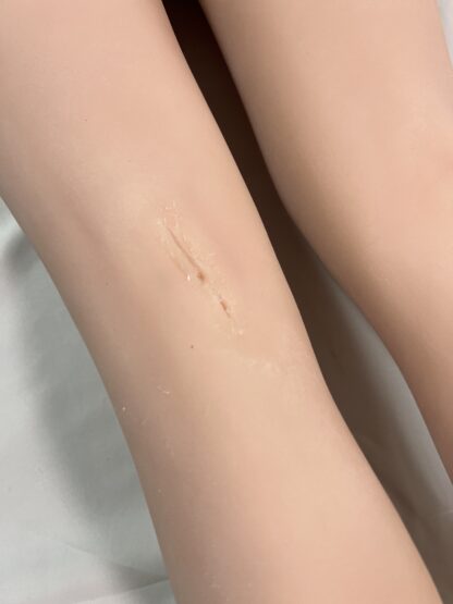 【中古】Realgirl　＃D21ヘッド　C工場製　硬質シリコンヘッド+TPEボディ　指骨格　Eカップ　ホール一体型　ゼリー胸　自立加工有　軽量化ボディ　約158cm　DF5328 - 画像 (21)