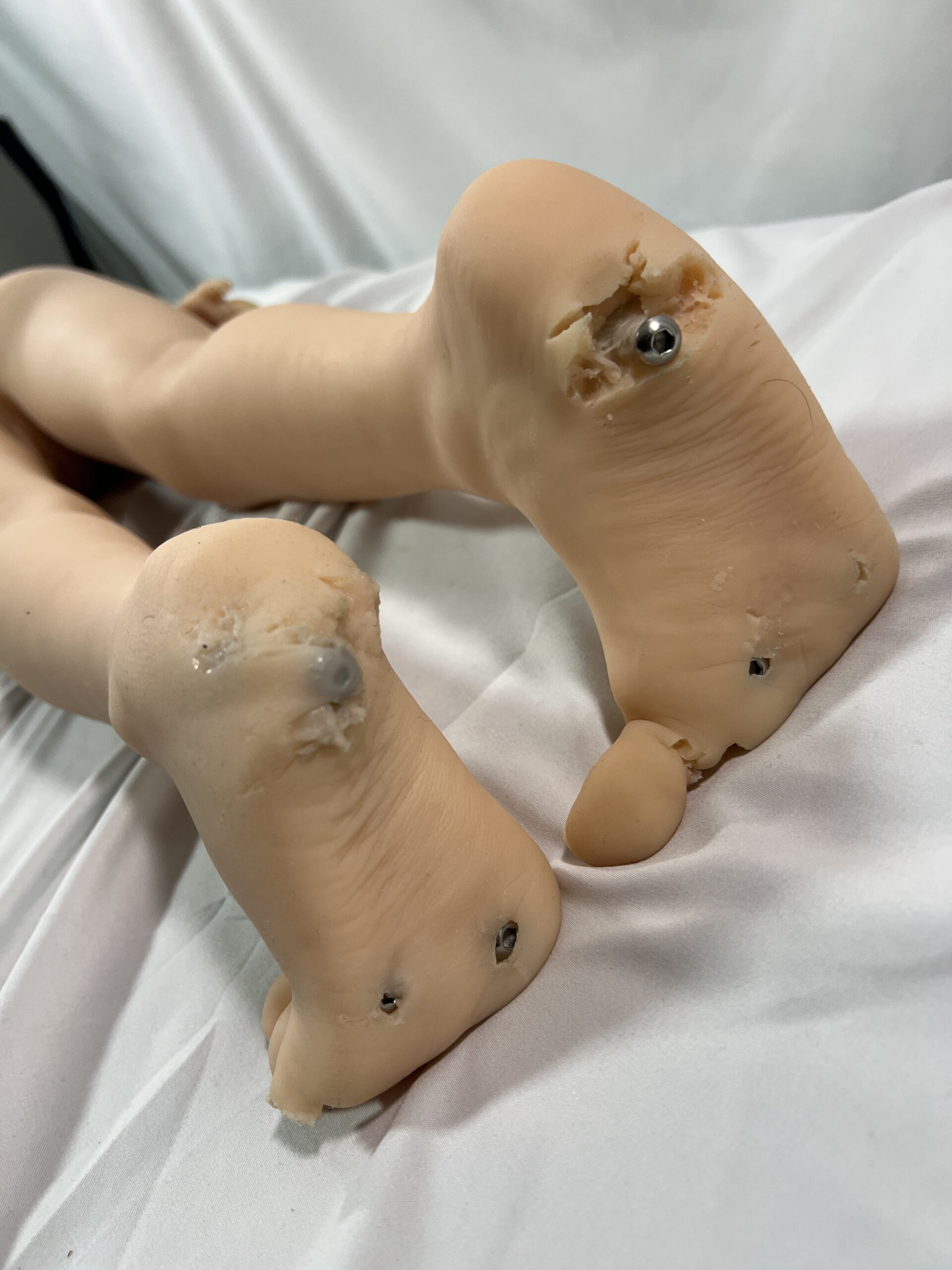 【中古】CATDOLL Nanakoヘッド ホール一体型 自立加工有 約126cm DF5335 - 画像 (3)