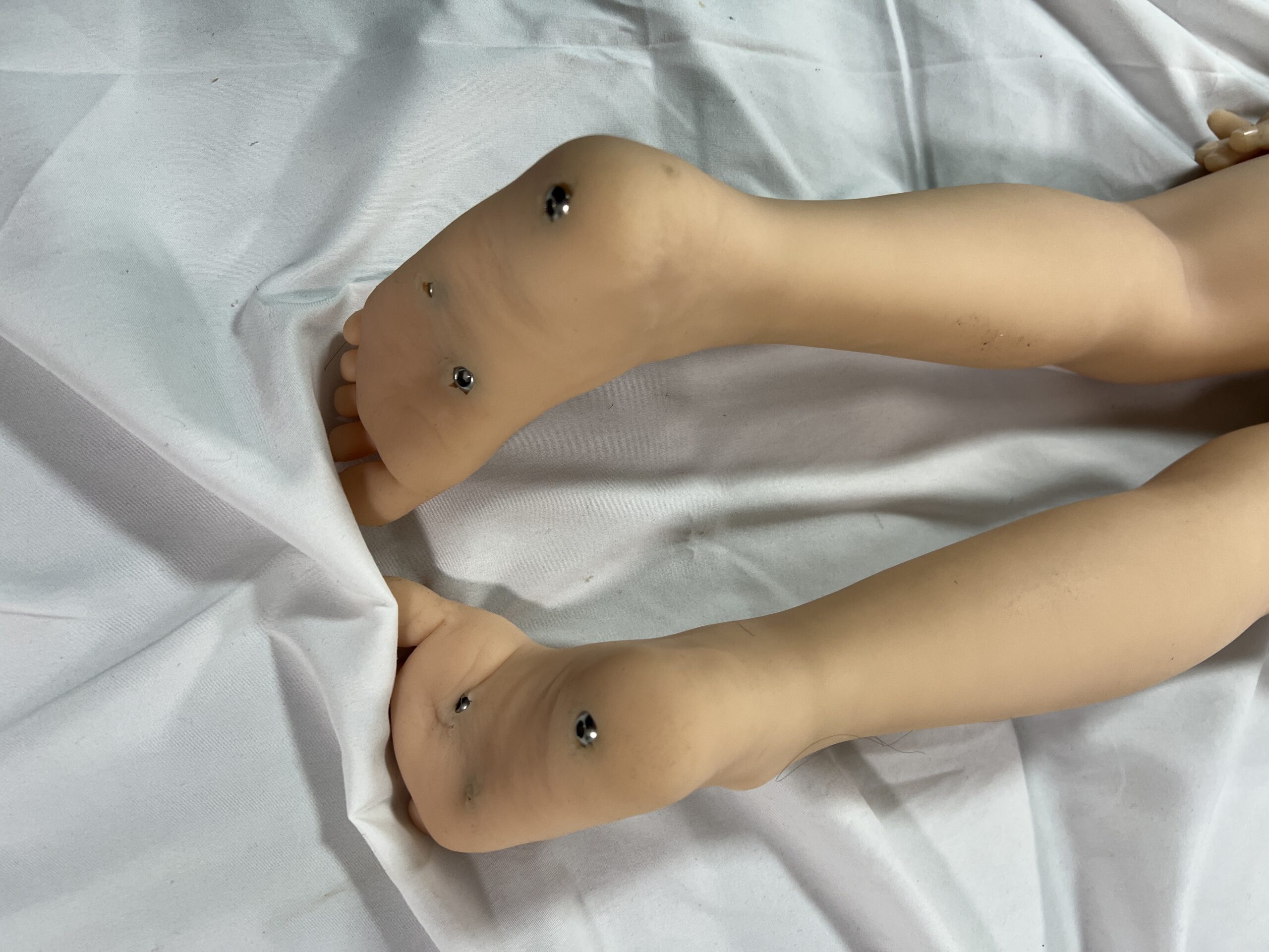 【中古】CATDOLL TPE製 約108cm Duduヘッド 超リアルメイク ホール一体型 DF5334 - 画像 (3)