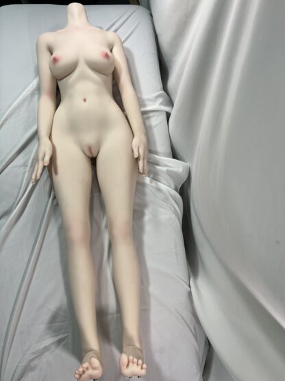 【中古美品】FUDOLL　＃J002シリコンヘッド+S-TPEボディ　Bカップ　ホール一体型　ゼリー胸　自立加工有　約150cm　DF5338 - 画像 (7)