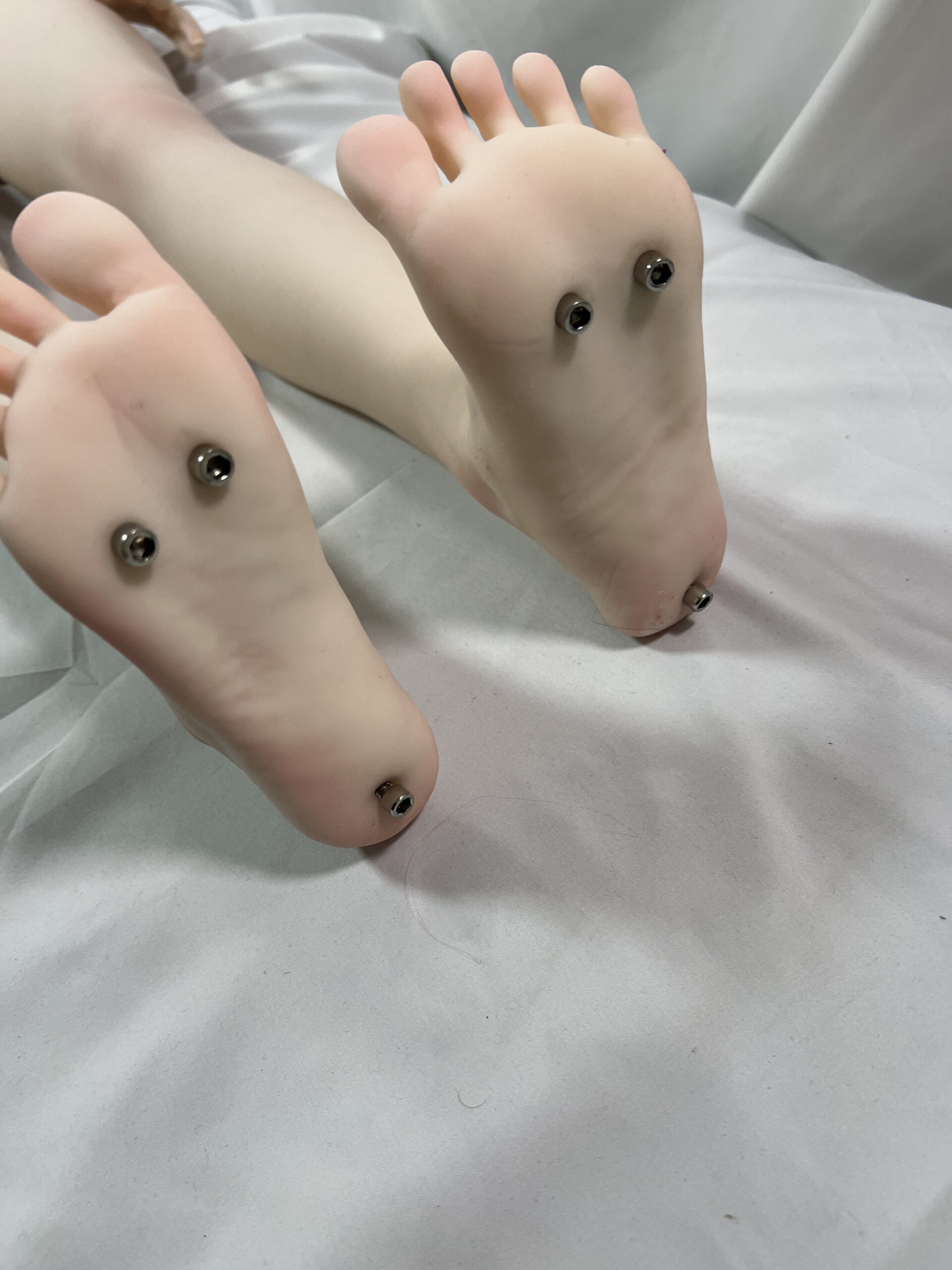 【中古美品】FUDOLL #J002シリコンヘッド+S-TPEボディ Bカップ ホール一体型 ゼリー胸 自立加工有 約150cm DF5338 - 画像 (12)