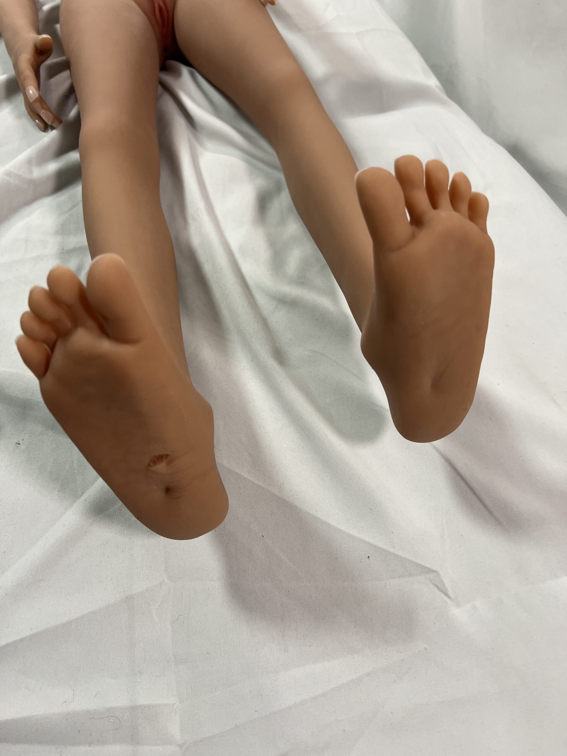 【中古ジャンク品】TPEドール ボディのみ 小麦肌 ワイヤータイプ ホール一体型 約120cm DF5351 - 画像 (10)